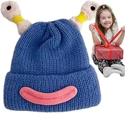 [Generic] Funny Beanie Hats | Sausage Mouth Design Tentacle Hat,Comfortable and Soft Glow Hats Beanie Hat for Winter Cold Weather Kids Boys and Girls