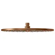Round Shower Rose, 300mm, Lustre Bronze