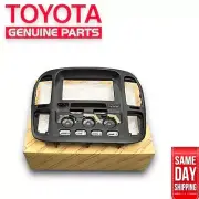 98-02 TOYOTA LAND CRUISER AC HEATER CLIMATE CONTROL DASH PANEL BEZEL TRIM OEM (for: Toyota)