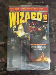 Wizard #13 Guide to Comics Magazine Ghost Rider Poster Savage Dragon Card Sealed