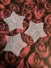 Plastic Canvas Stars 10 Pk