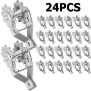 24X Electric Fence Wire Strainer Heavy Duty Inline Steel Wire Ratchet Tensioner