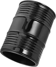 Generic Double Layer Metal Dice Cup Game Dice Holder with Innovative Oil Barrel Design Comfortable Grip for Home Bar Ktv Entertainment