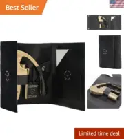 Oeno Motion Gold Nomad Lever Corkscrew Gift Set - Luxury Sommelier Wine Bottl...