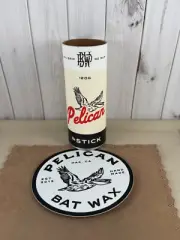 Pelican Natural Bat Wax Grip Used by Amateur & Pro Baseball Players get the GRIP