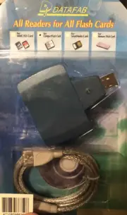 Datafab KECF-USBG USB CompactFlash Card Reader