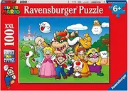 Ravensburger Kinderpuzzle 12992 - Super Mario Fun 100 Teile XXL - Puzzle für Kinder ab 6 Jahren