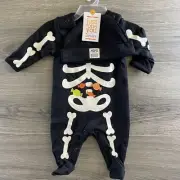 Just One You Made By Carter’s Skeleton with Candy Mama is my Boo Cap Newborn