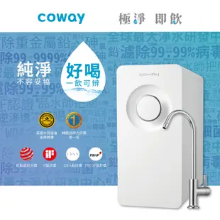 Coway 淨水器 飲水機 櫥下型 免電力 五道過濾 P 150 N 贈專用軟水濾芯 含基本安裝 免運 加贈 空氣清淨機