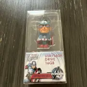 NEW 16GB Marvel Avengers Captain America USB Flash Drive Memory Stick In Package