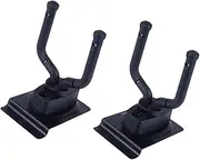 Toyvian 2pcs Guitar Hook Guitar Bracket Hanger Guitar Wall Rack Banjo Hat Hooks for Wall Guitar Mounting Screw for Guitar Stand Wall Mount Guitar Wall Bracket Bass Wall Hook Black Soft