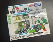 Rare Japanese Model JDM Tomy Q-Steer MARIO KART Wii Yoshi Micro RC