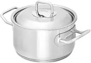 Scanpan Commercial Dutch Oven, 24 cm/5.5 Litre Silver, (22316)