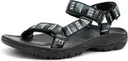 [Jofofun] Men's Sports Hiking Sandals Original Classic Beach Water Shoes with Arch Support