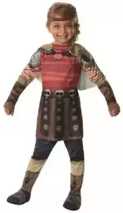 Astrid How to Train Your Dragon 2 DreamWorks Fancy Dress Halloween Child Costume