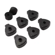 6 PCS Cymbal Nuts, Cymbal with Cymbal Felts Washer Replacement ,Percussion9820