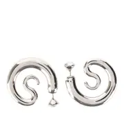 [PANCONESI] PANCONESI 'Diamond Serpent' earrings Woman One Size One Size Silver
