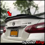 Rear Add-on Gurney Flap Lip Spoiler (Fits: Nissan Altima 2013-18) 284GFC (for: Nissan)