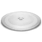 Small 9.6" / 24.5cm Microwave Glass Plate / Microwave Glass Turntable Plate