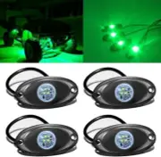 4 Pods LED Rock Light for Jeep SUV Offroad Car Truck Boat Under glow Neon Lights