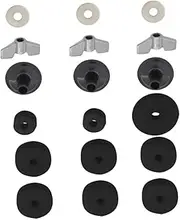 Abaodam Drum Accessory Set 9 Cymbal Felts 3 Washers 3 Sleeves 3 Nuts Drum Parts