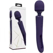 Introducing the Luxurious VIVE Kiku Dual End Silicone Massage Wand - Model 25.2