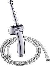 Handheld Bidet Toilet Sprayer, ABS Bathroom Bidet Sprayer Set, Baby Cloth Diaper Sprayer, Bidet Cleaning System Kit (Sliver) (2 piece set)