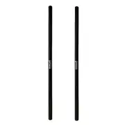 2PCS 1 Meter Steel On- Stage Stands Subwoofer Speaker System Shaft Poles Black