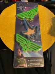 Disney Pixar Buzz Lightyear 3 Pack Silicone Breakfast Molds (LR)