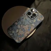 Designer Silicone Case for Iphone 14 Pro Apple Phone oriental ornaments