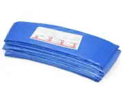 8Ft Trampoline Replacement Safety Pad And Net Round 6 Poles Blue