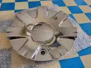 AZARI Wheels # 618CAP . Custom Wheel NEW CHROME Center Cap [37] (QTY. 1)