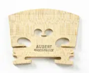 Violin Bridge-Aubert France 5 Low Heart 1/4