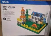 NEW STEM ECO ENERGY CITY SCIENCE EXPERIMENT DIY 230PCS 3D BUILDING Solar Panel