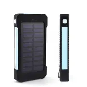 10000mah Solar Power Bank Portable External Battery Dual USB Phone Charger