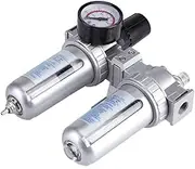 SFC300 3/8'' Air Compressor Filter Regulator Moisture Water Trap Cleaner Separator Tool Air Compressor Accessories Moisture Trap