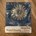 Set of 2 Vintage Cannon Royal Family Multicolor Standard-Sized Pillowcases NOS