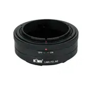 Kiwi Mount Adapter - Canon FD Lens - Nikon Z Camera - LMA-FD-NZ