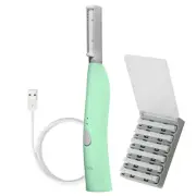 SPA SCIENCES - SIMA Patented Dermaplane Razor for Women Face ? Painless 2-in-1 F