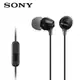 【SONY】MDR-EX15AP 黑色 線控支援智慧型手機 ★送收納盒★