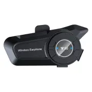 Y50 Roulette Wheel Rotation Motorcycle Helmet Headset Bluetooth 5.3 7402