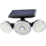 Outdoor Solar Motion Sensor Light Security Flood Lamp 70 LEDs for Front Door Garden Garage Patio