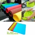 ❤40*30cm Waterproof Silicone Desk Mat Heat Resistant Non-Slip Table Mat Desk Mat