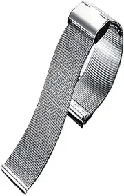 YingYou Stainless Steel Buckle Mesh Belt Watch Strap Ultra-thin Steel Bracelets Compatible With Women Men Wristwatch Brands 10/12/14/16/18/20/22mm