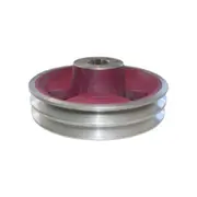 2A V Belt Pulley 6" Double Groove A Section 1" Bore with Keyway Pully