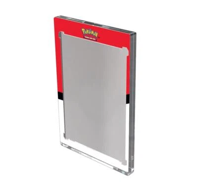 Poke Ball Single 35 Pt ONE-TOUCH Edge Printed Magnetic Card Holder for Pokemon