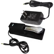 HQRP AC Adapter and Sustain Pedal for Casio CTK / LK Series Electronic Keyboards