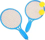 BESPORTBLE Boy Girl Set of Plastic Tennis Racket Balls Easy to Hold for Boys and Girls