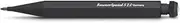Kaweco SPECIAL S Mechanical Pencil Black 2.0 mm I Lead Pencil Made of Aluminium I Push Lead Pencil 10.5 cm I Refillable Pencil without Eraser