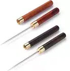 2 Pack Stainless Steel Ice Picks with Safety Cover, 9-Inch Pick Tool